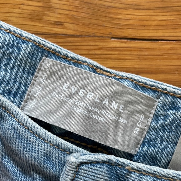 NWT Everlane Curvy ‘90s Cheeky Straight Jean 28 crop - Picture 7 of 13